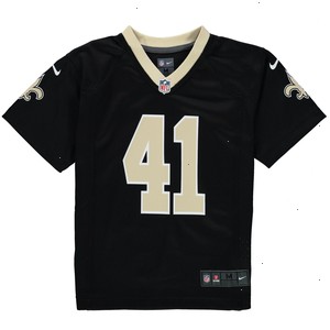 Alvin Kamara New Orleans Saints Nike Preschool Game Jersey - Black