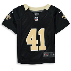 Alvin Kamara New Orleans Saints Nike Toddler Game Jersey - Black