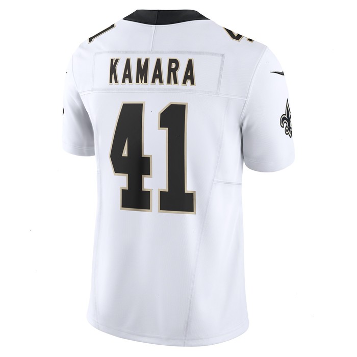 Alvin Kamara New Orleans Saints Nike Vapor F.U.S.E. Limited Jersey - White