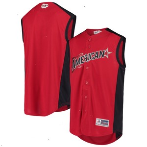 American League Majestic Youth 2019 MLB All-Star Game Workout Team Jersey - Red/Navy