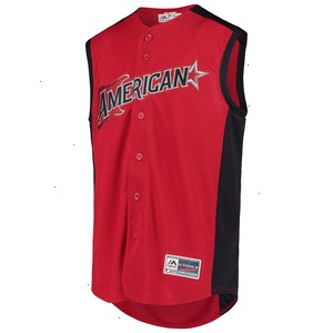 American League Majestic Youth 2019 MLB All-Star Game Workout Team Jersey - Red/Navy