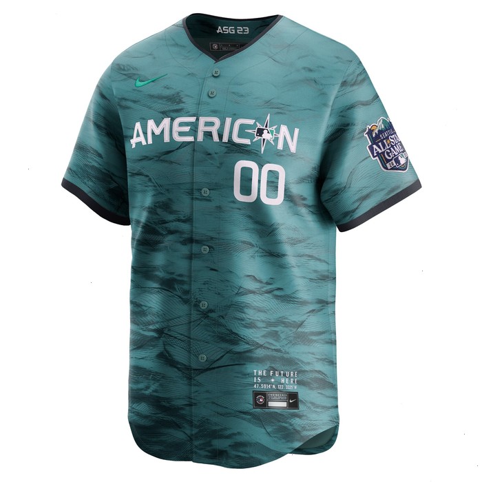 American League Nike 2023 MLB All-Star Game Pick-A-Player Limited Jersey - Teal