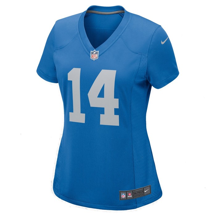 Amon-Ra St. Brown Detroit Lions Nike Women's Player Game Jersey - Blue