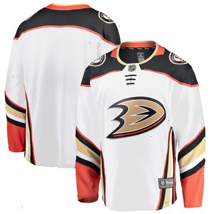 Anaheim Ducks Fanatics Branded Breakaway Away Jersey - White