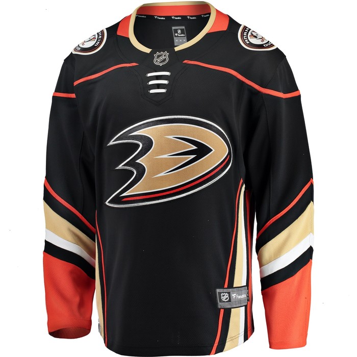 Anaheim Ducks Fanatics Branded Breakaway Home Jersey - Black