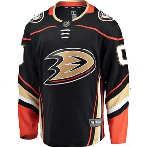 Anaheim Ducks Fanatics Branded Home Breakaway Custom Jersey - Black