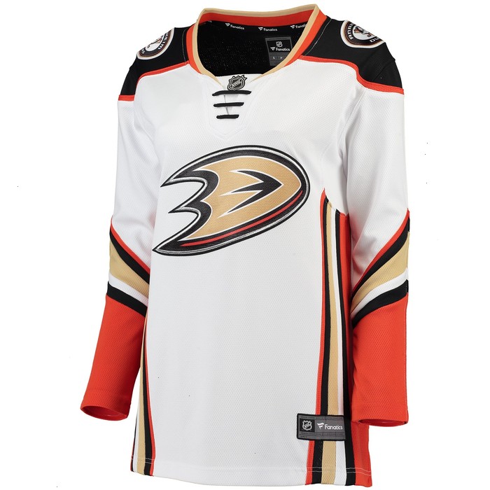 Anaheim Ducks Fanatics Branded Women's Away Breakaway Jersey - White