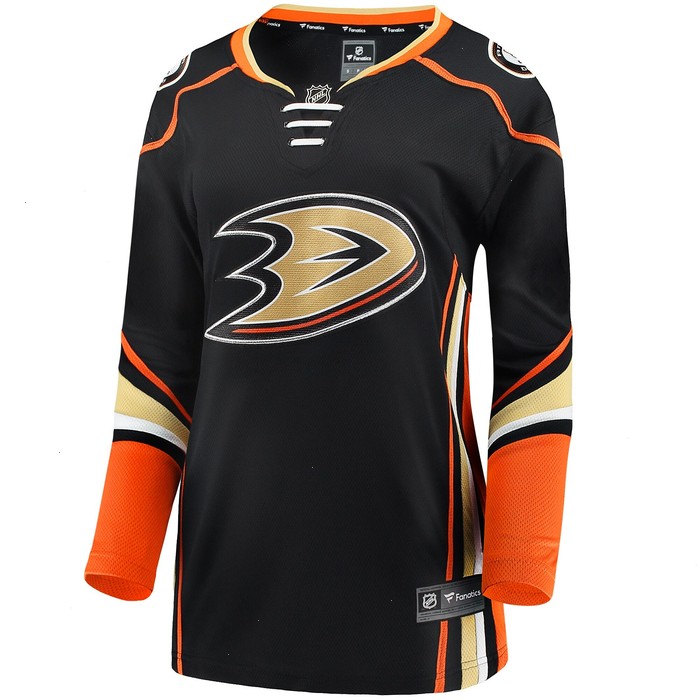 Anaheim Ducks Fanatics Branded Women's Breakaway Home Jersey - Black