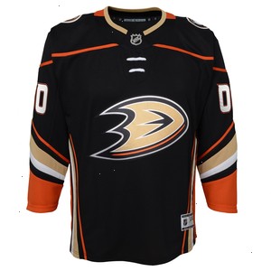 Anaheim Ducks Youth Home Premier Custom Jersey - Black