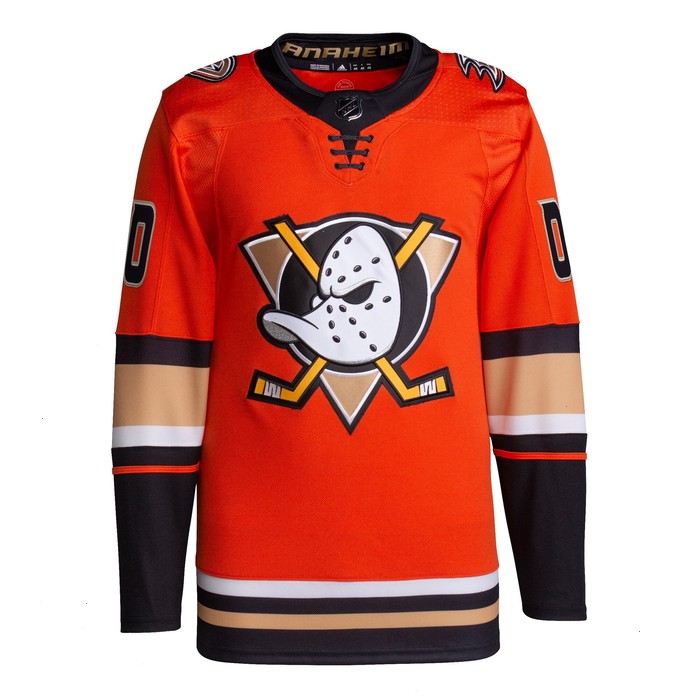 Anaheim Ducks adidas Alternate Primegreen Authentic Pro Custom Jersey - Orange