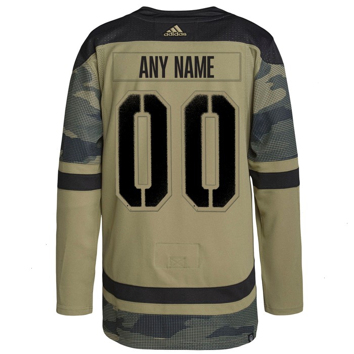 Anaheim Ducks adidas Military Appreciation Team Authentic Custom Practice Jersey - Camo