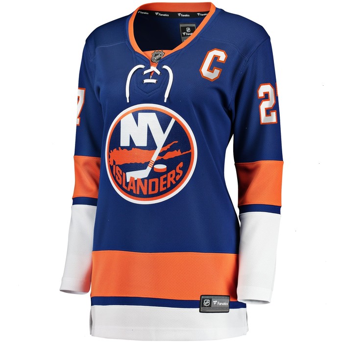 Anders Lee New York Islanders Fanatics Branded Women's Home Captain Patch Breakaway Player Jersey - Royal