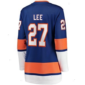 Anders Lee New York Islanders Fanatics Branded Women's Home Captain Patch Breakaway Player Jersey - Royal