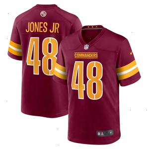 Andre Jones Jr. Washington Commanders Nike Team Game Jersey - Burgundy V1