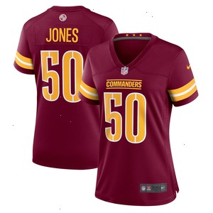 Andre Jones Jr. Washington Commanders Nike Women's Team Game Jersey - Burgundy