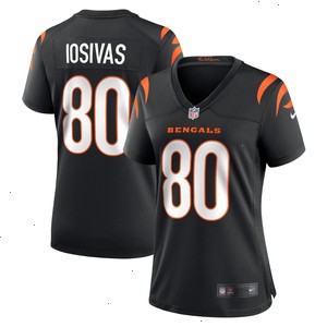 Andrei Iosivas Cincinnati Bengals Nike Women's Team Game Jersey - Black