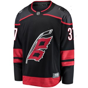 Andrei Svechnikov Carolina Hurricanes Fanatics Branded Home Premier Breakaway Player Jersey - Black