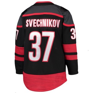 Andrei Svechnikov Carolina Hurricanes Youth Home Premier Player Jersey - Black