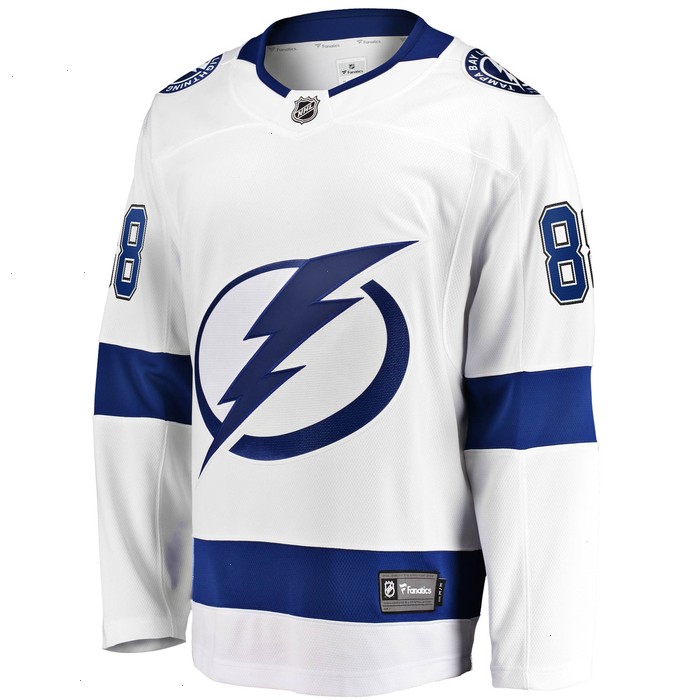 Andrei Vasilevskiy Tampa Bay Lightning Fanatics Branded Away Premier Breakaway Player Jersey - White