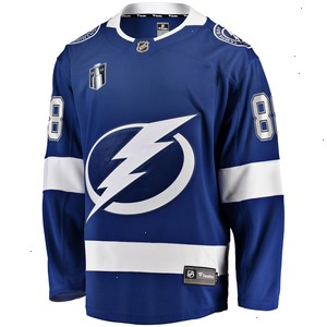 Andrei Vasilevskiy Tampa Bay Lightning Fanatics Branded Home 2022 Stanley Cup Final Breakaway Player Jersey - Blue