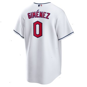 Andrés Giménez Cleveland Guardians Nike Home Replica Player Jersey - White