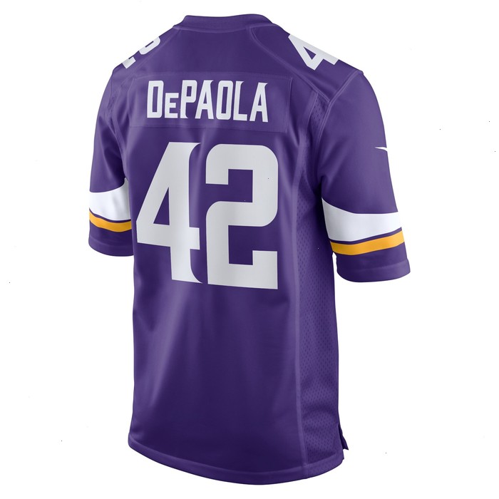 Andrew DePaola Minnesota Vikings Nike Game Jersey - Purple