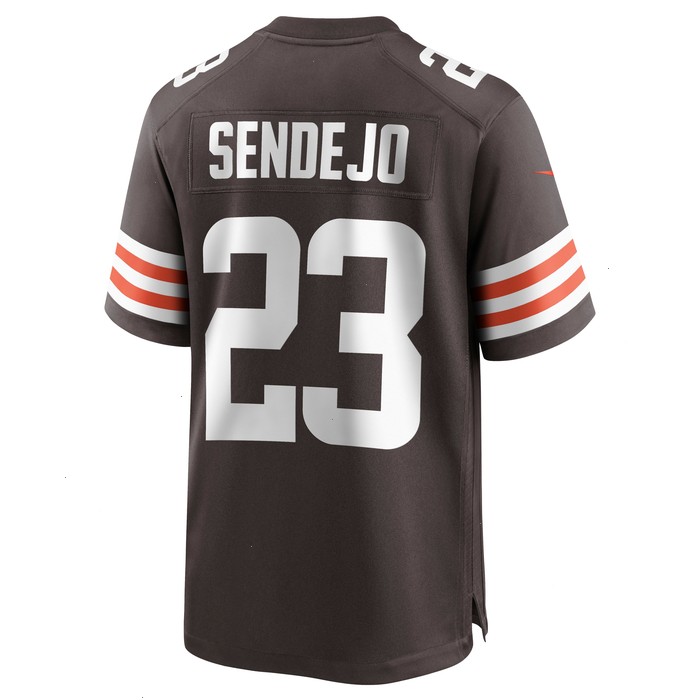 Andrew Sendejo Cleveland Browns Nike Game Jersey - Brown