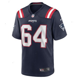 Andrew Stueber New England Patriots Nike Game Player Jersey - Navy