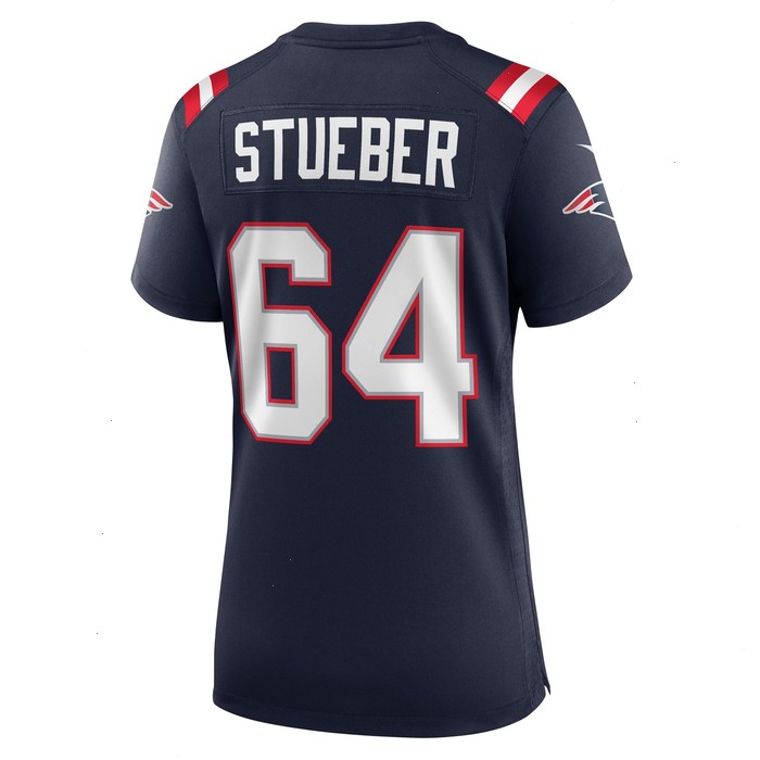 Andrew Stueber New England Patriots Nike Women's Game Player Jersey - Navy