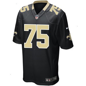 Andrus Peat New Orleans Saints Nike Game Player Jersey - Black