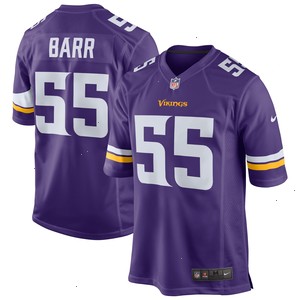 Anthony Barr Minnesota Vikings Nike Game Jersey - Purple