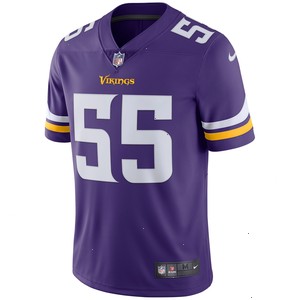 Anthony Barr Minnesota Vikings Nike Vapor Untouchable Limited Player Jersey - Purple