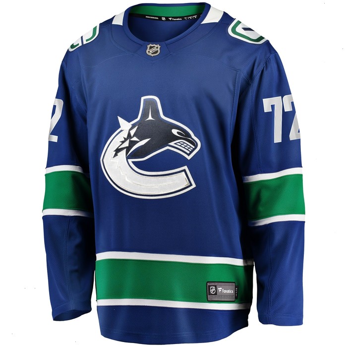 Anthony Beauvillier Vancouver Canucks Fanatics Branded Home Breakaway Jersey - Blue