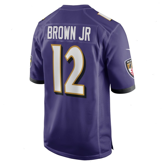 Anthony Brown Baltimore Ravens Nike Player Game Jersey - Purple