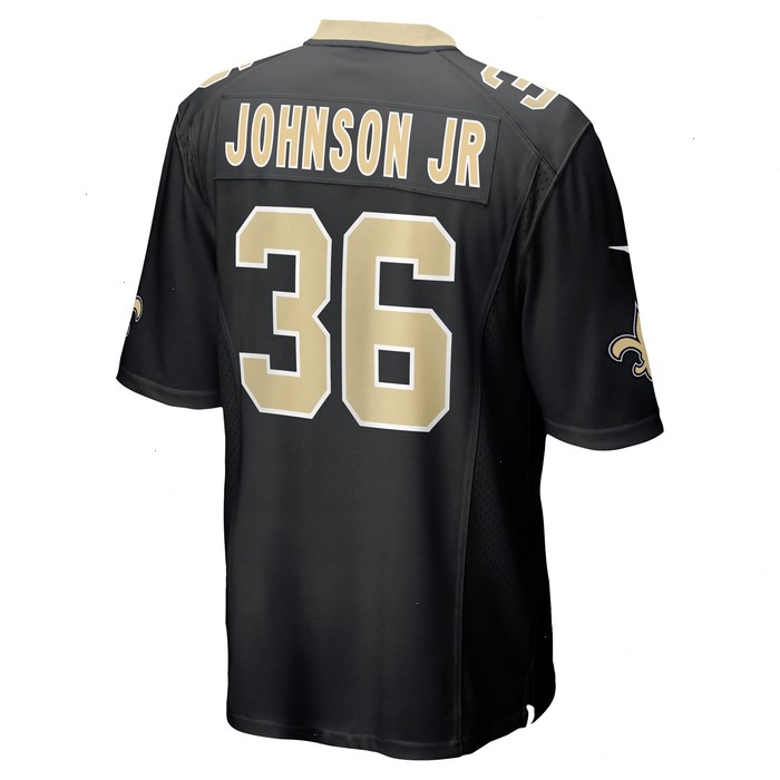 Anthony Johnson New Orleans Saints Nike Team Game Jersey - Black