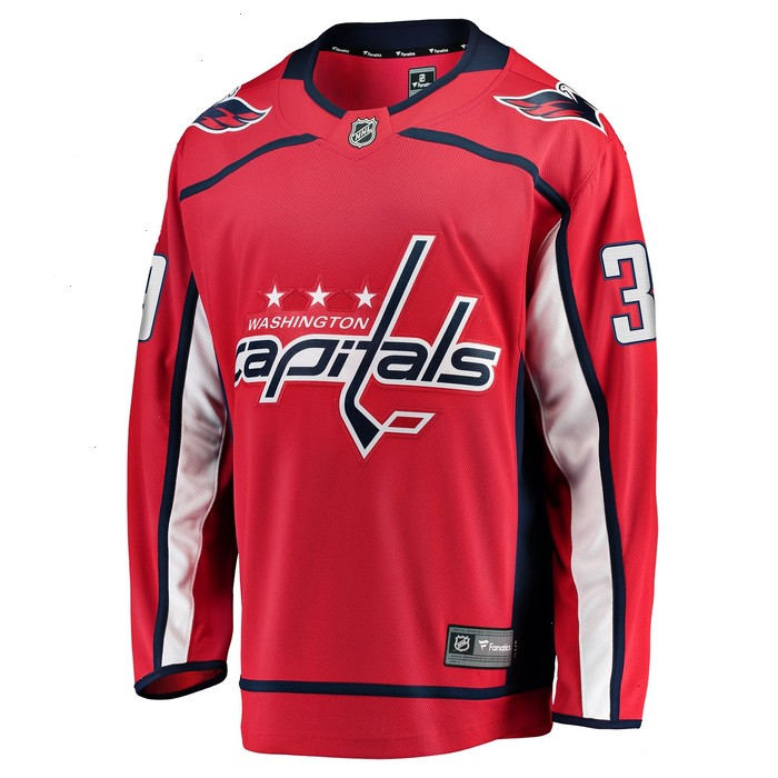 Anthony Mantha Washington Capitals Fanatics Branded 2017/18 Home Breakaway Replica Jersey - Red