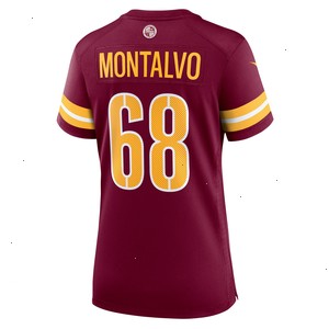 Anthony Montalvo Washington Commanders Nike Women's Team Game Jersey - Burgundy