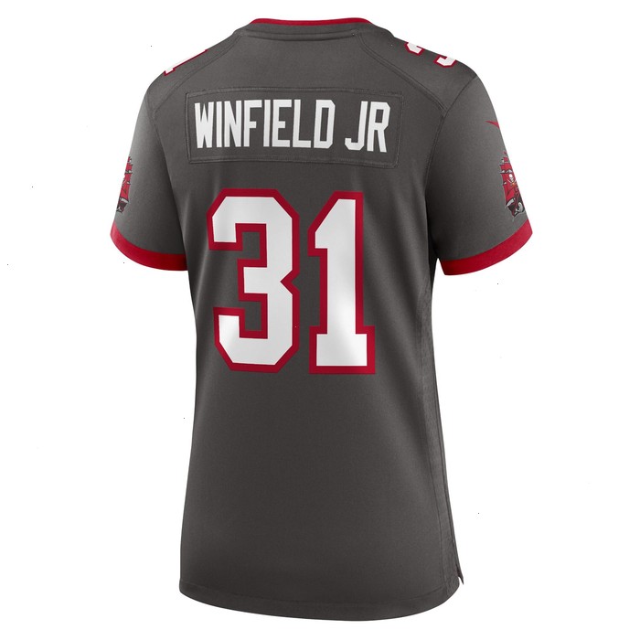 Antoine Winfield Jr. Tampa Bay Buccaneers Nike Women's Game Jersey - Pewter