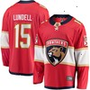Anton Lundell Florida Panthers Fanatics Branded Home Breakaway Player Jersey - Red