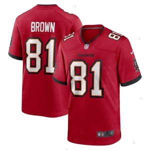 Antonio Brown Tampa Bay Buccaneers Nike Game Jersey - Red