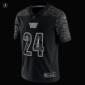 Antonio Gibson Washington Commanders Nike RFLCTV Limited Jersey - Black