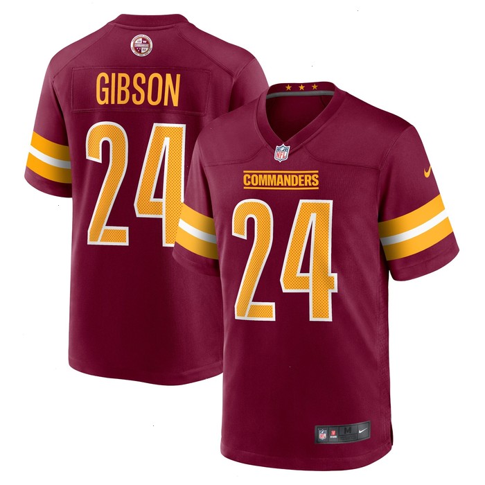 Antonio Gibson Washington Commanders Nike Youth Game Jersey - Burgundy