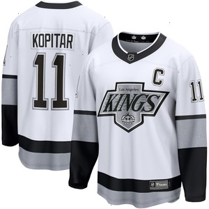 Anze Kopitar Los Angeles Kings Fanatics Branded Alternate Premier Breakaway Player Jersey - White