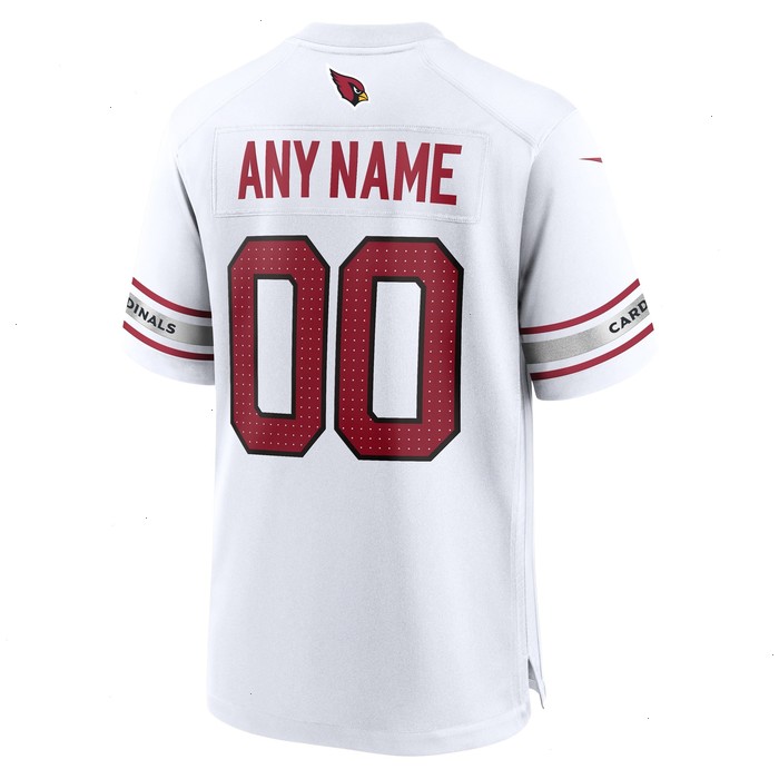 Arizona Cardinals Nike Custom Game Jersey - White