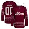  Arizona Coyotes adidas Alternate Authentic Pro Primegreen Custom Jersey - Garnet