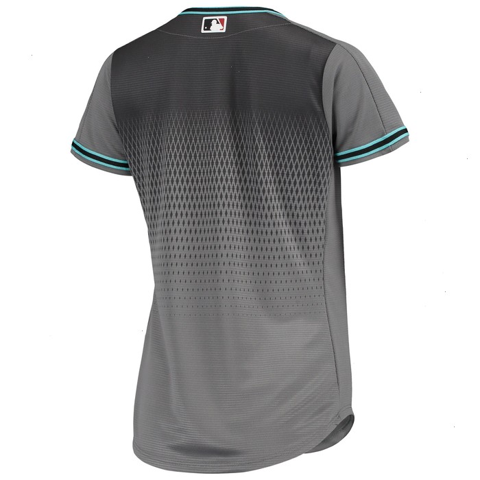 Arizona Diamondbacks Majestic Women's Road Official Team Jersey - Gray