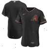 Arizona Diamondbacks Nike Alternate Authentic Team Jersey - Black