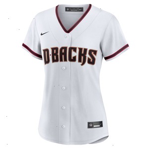 Arizona Diamondbacks Nike Women's Home Blank Replica Jersey - White