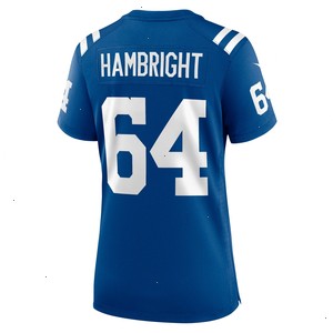 Arlington Hambright Indianapolis Colts Nike Women's Game Player Jersey - Royal