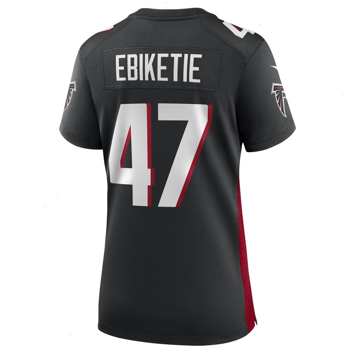 Arnold Ebiketie Atlanta Falcons Nike Women's Game Player Jersey - Black